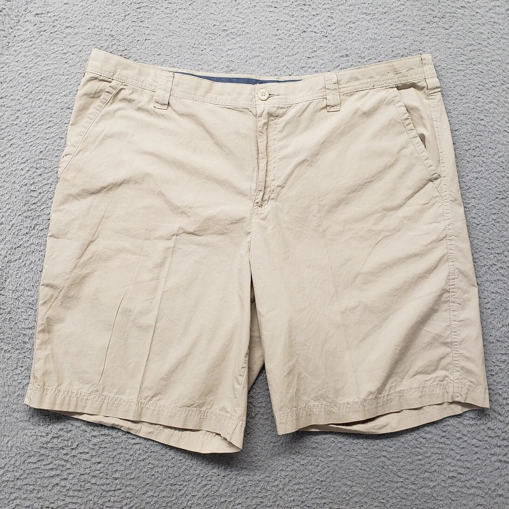 Columbia Shorts Mens 42 Tan Chino Outdoors Camp Casual Pockets Hiking Fishing